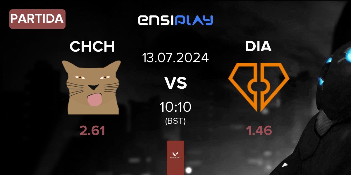 Partida Chipi Chapa's CHCH vs Diamant Esports DIA | 13.07