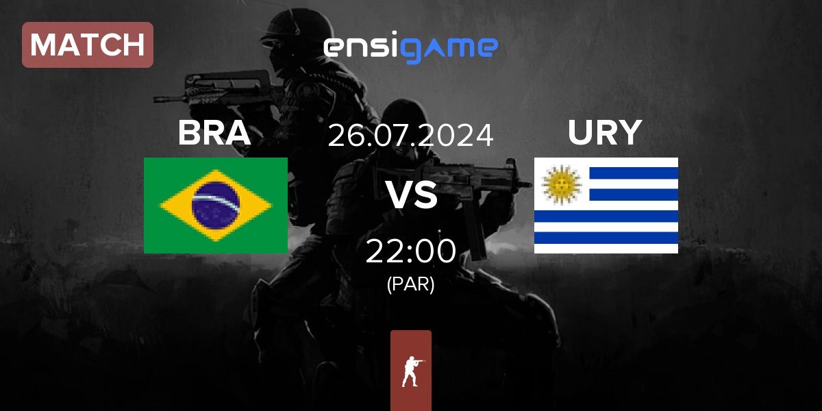 Match Brazil BRA vs Uruguay URY | 26.07