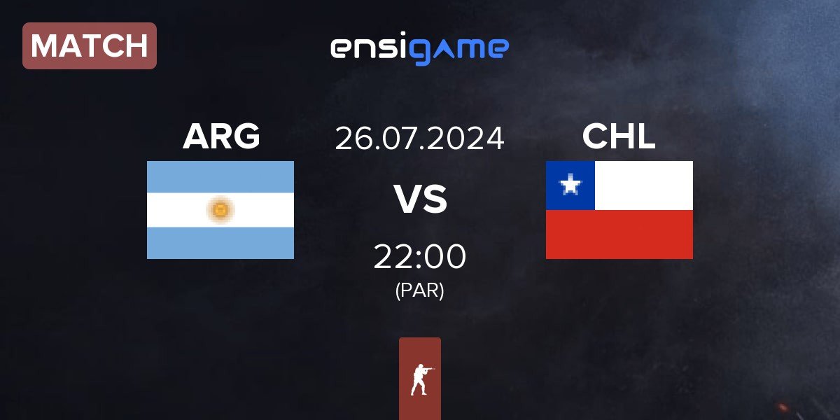 Match Argentina ARG vs Chile CHL | 26.07