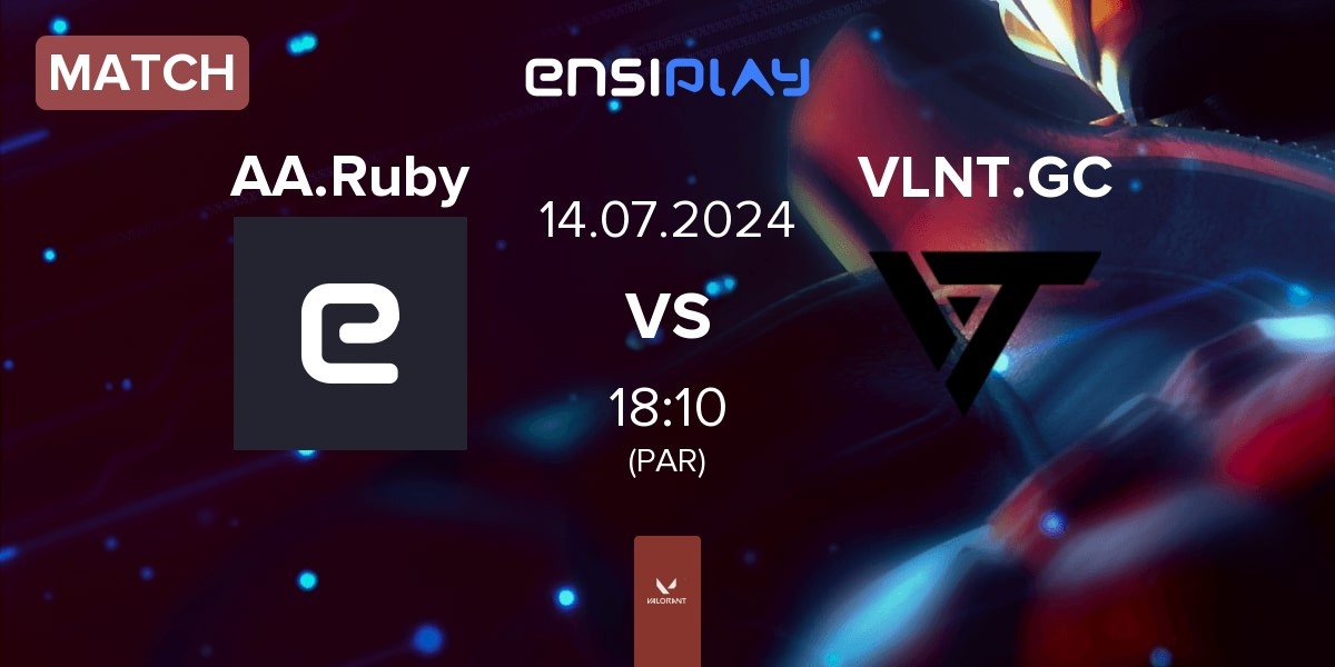 Match ALTERNATE aTTaX Ruby AA.Ruby vs Valiant GC VLNT.GC | 14.07