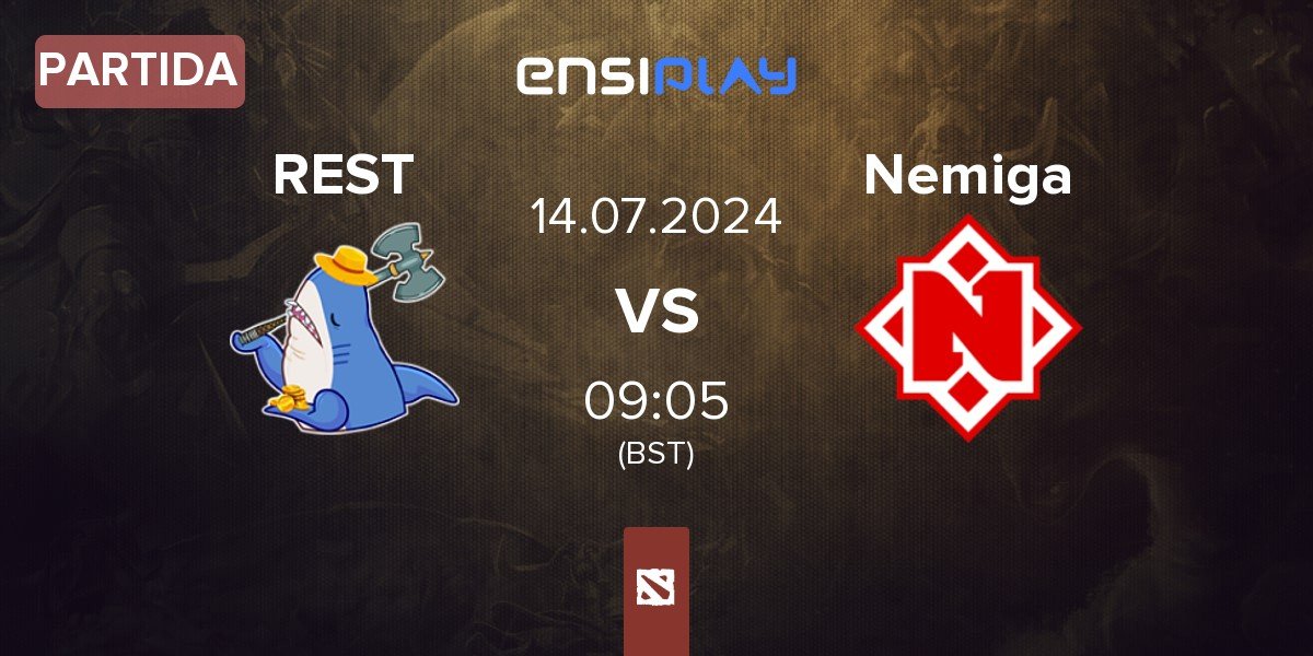 Partida Rest Farmers REST vs Nemiga Gaming Nemiga | 14.07