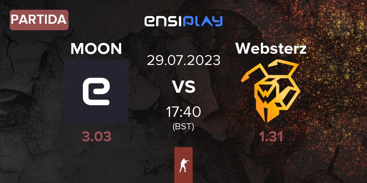 Partida MOON vs Websterz | 29.07