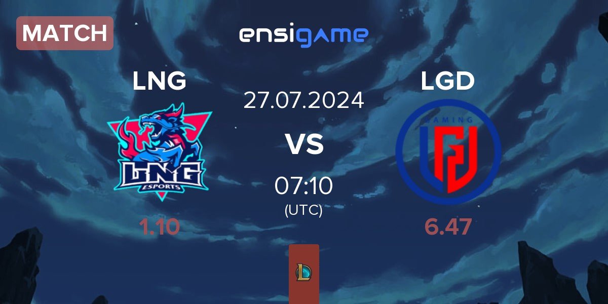 Match LNG Esports LNG vs LGD Gaming LGD | 27.07