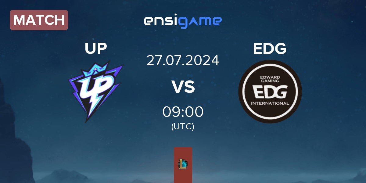 Match Ultra Prime UP vs EDward Gaming EDG | 27.07