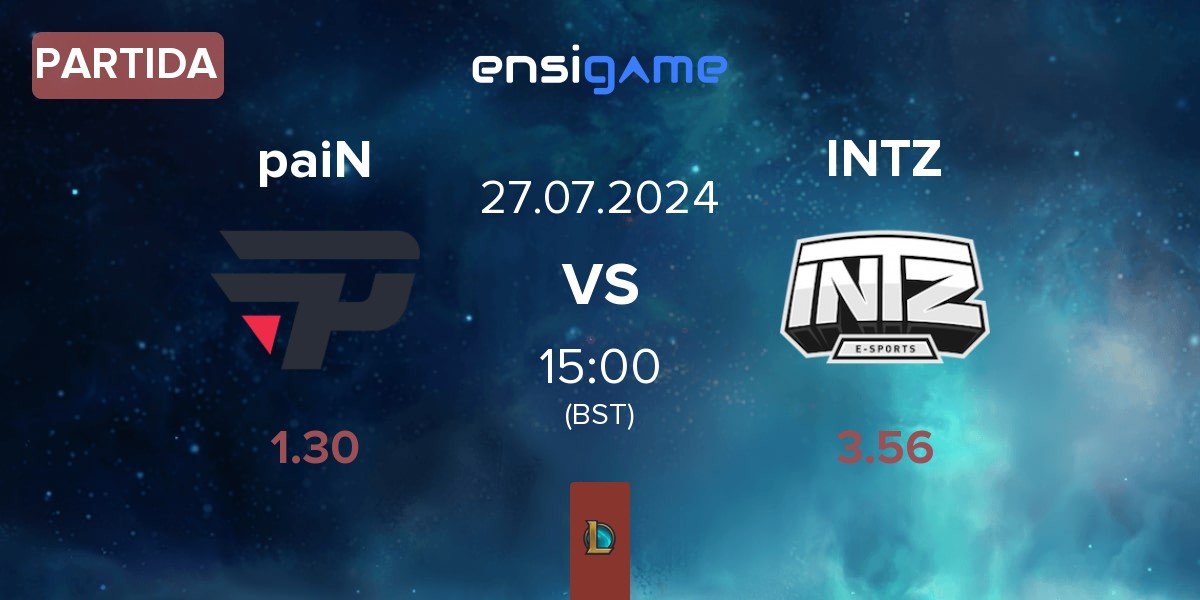 Partida paiN Gaming paiN vs INTZ | 27.07