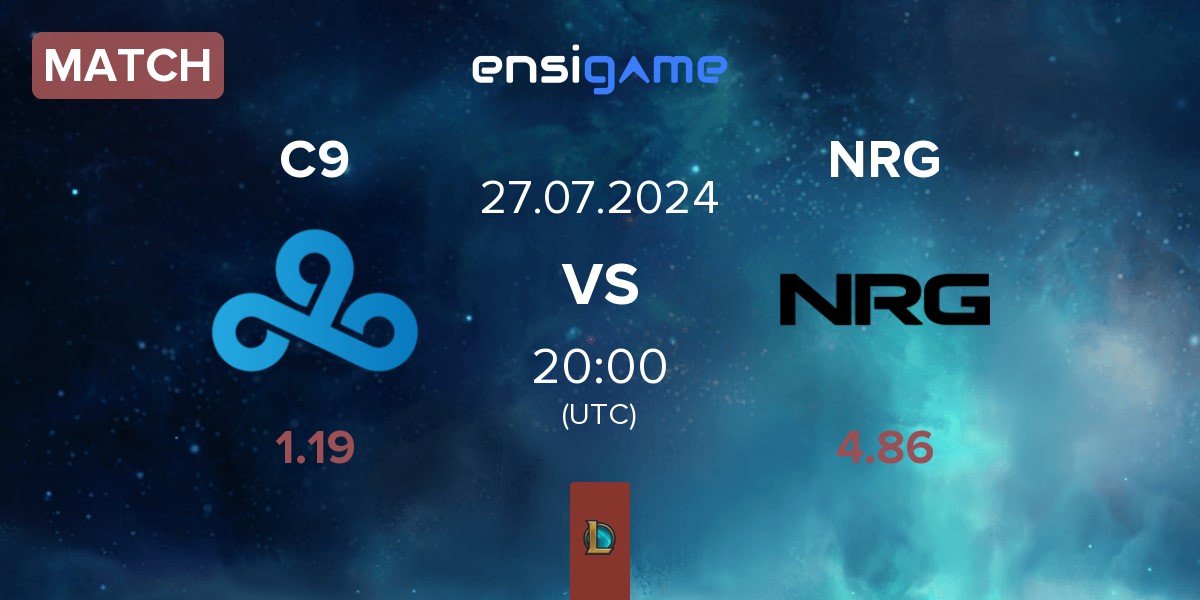 Match Cloud9 C9 vs NRG Esports NRG | 27.07