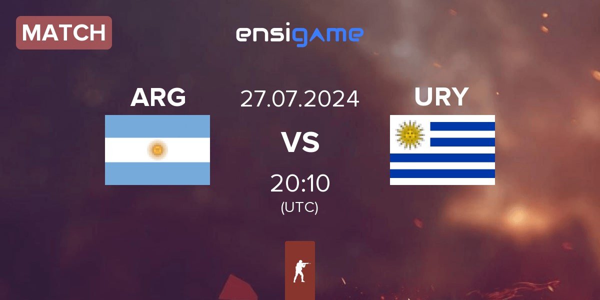 Match Argentina ARG vs Uruguay URY | 27.07