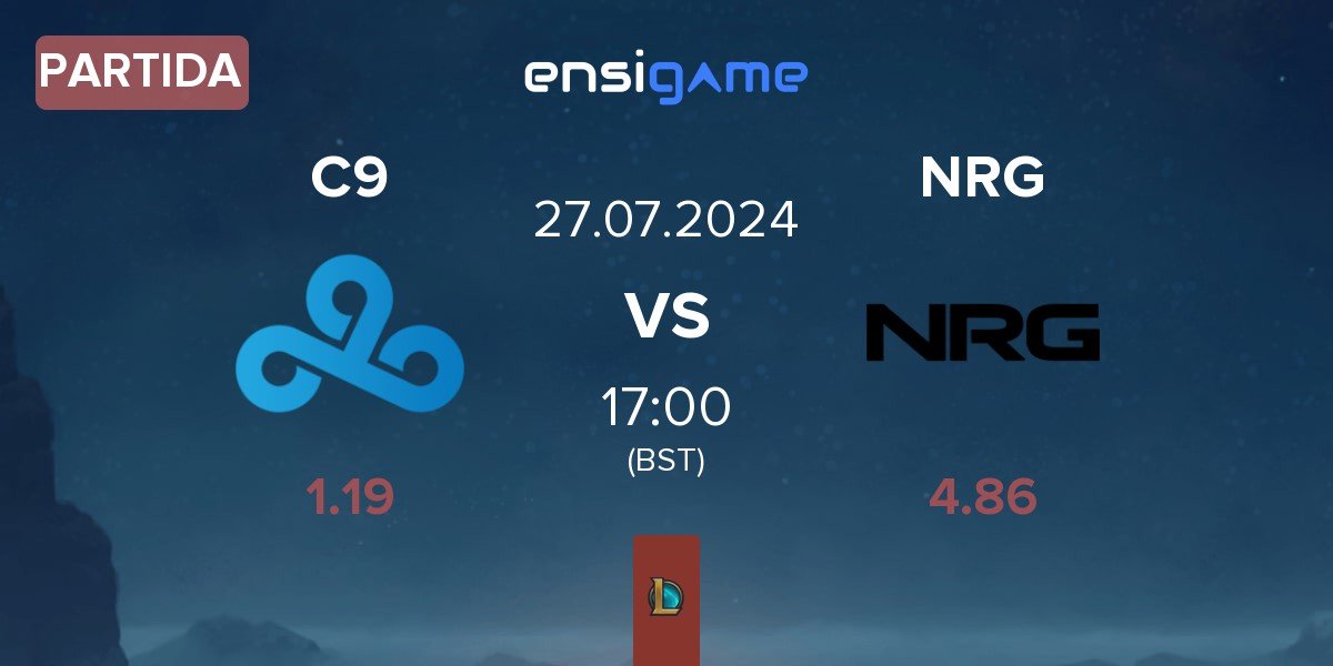 Partida Cloud9 C9 vs NRG Esports NRG | 27.07