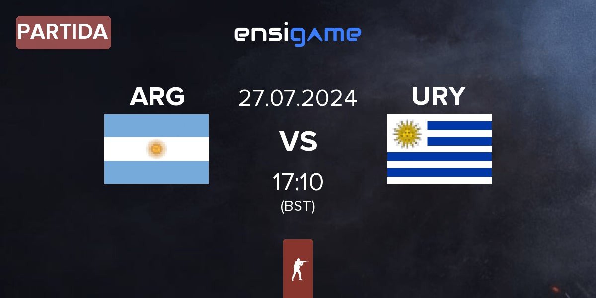 Partida Argentina ARG vs Uruguay URY | 27.07