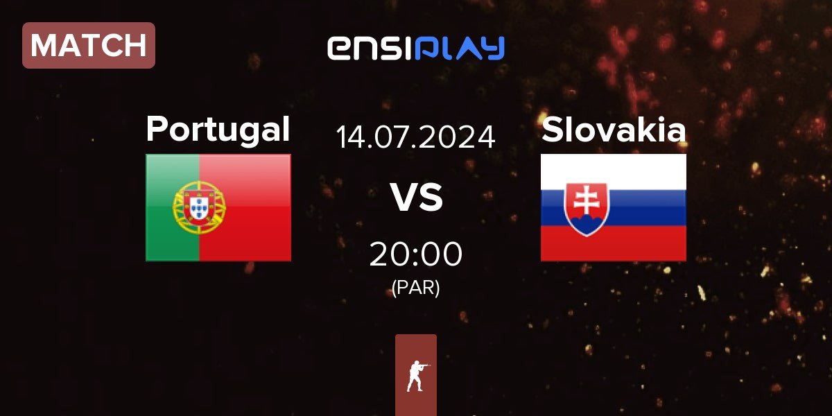 Match Portugal vs Slovakia | 14.07