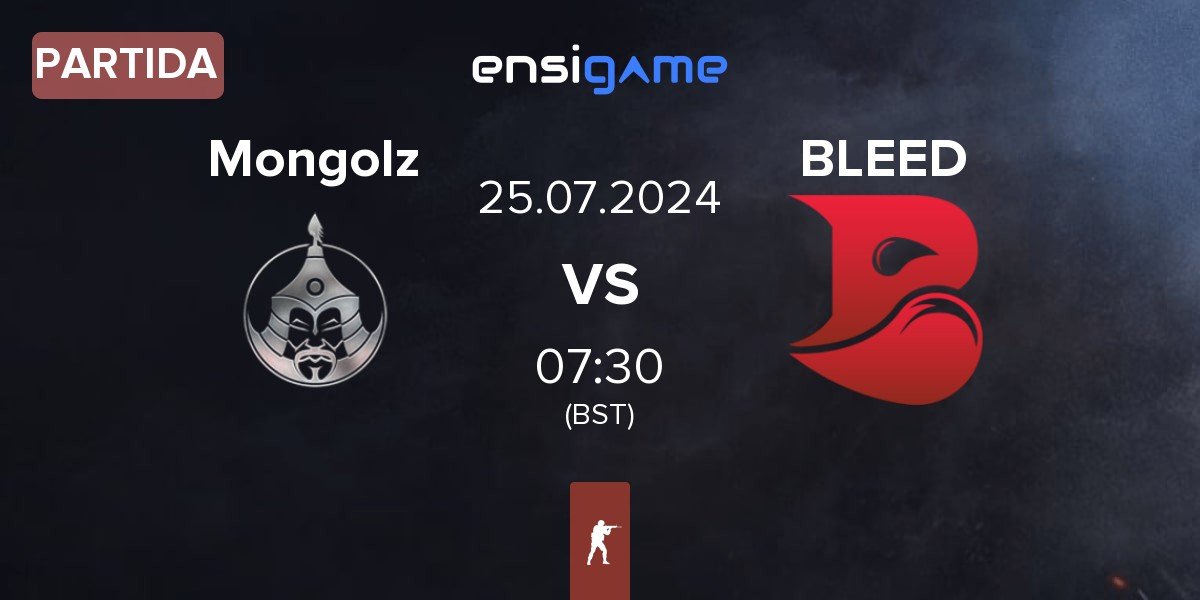 Partida The Mongolz Mongolz vs BLEED Esports BLEED | 25.07