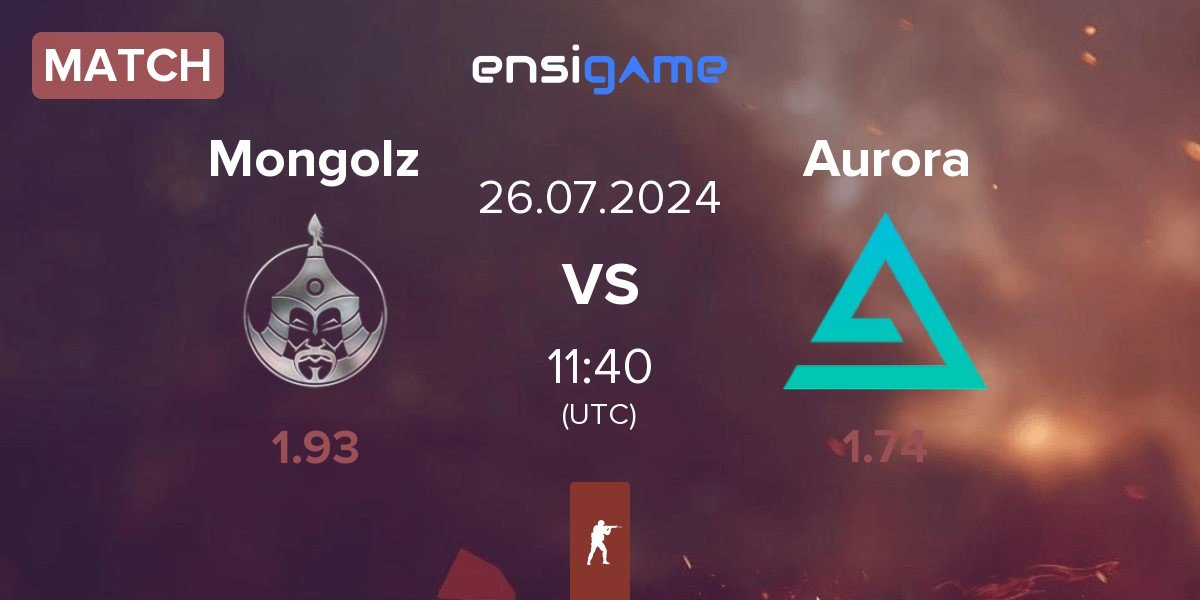 Match The Mongolz Mongolz vs Aurora Gaming Aurora | 26.07