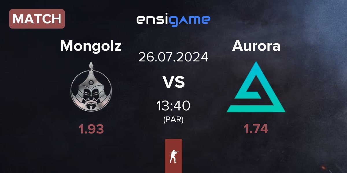 Match The Mongolz Mongolz vs Aurora Gaming Aurora | 26.07