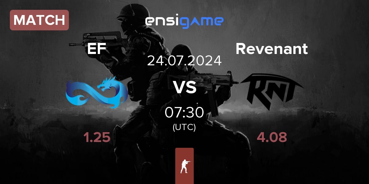 Match Eternal Fire EF vs Revenant Esport Revenant | 24.07