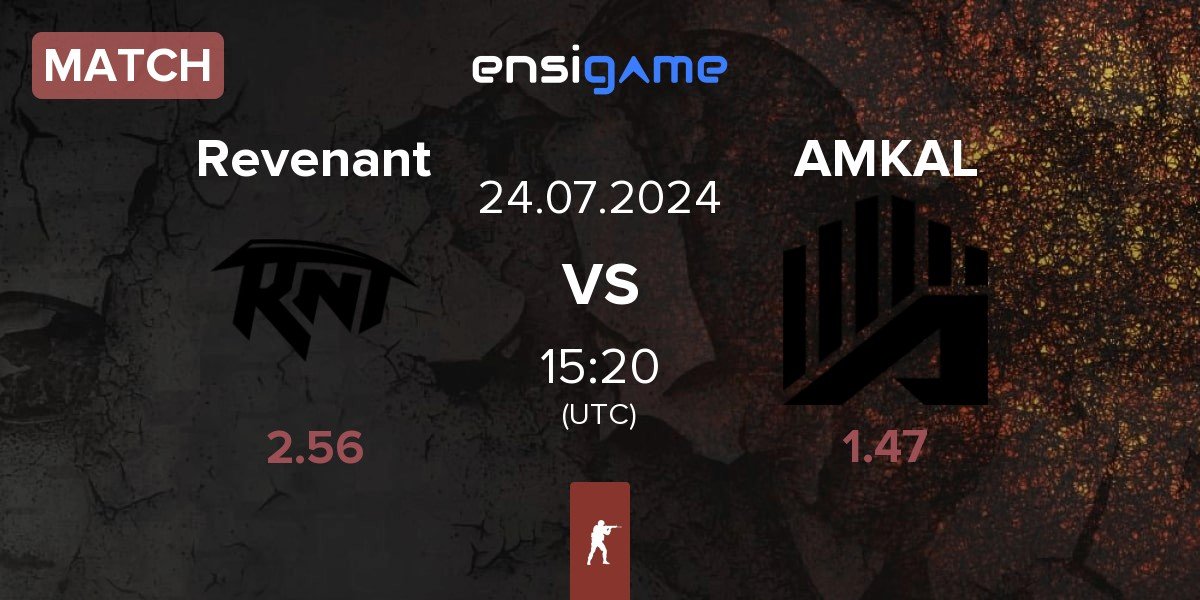 Match Revenant Esport Revenant vs AMKAL | 24.07