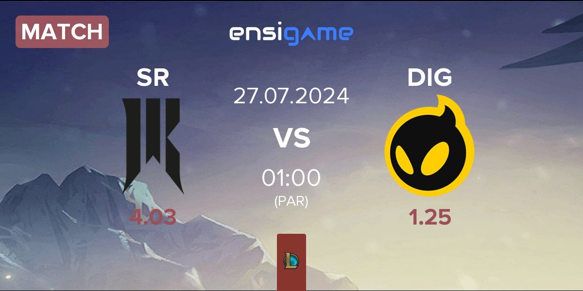 Match Shopify Rebellion SR vs Dignitas DIG | 27.07