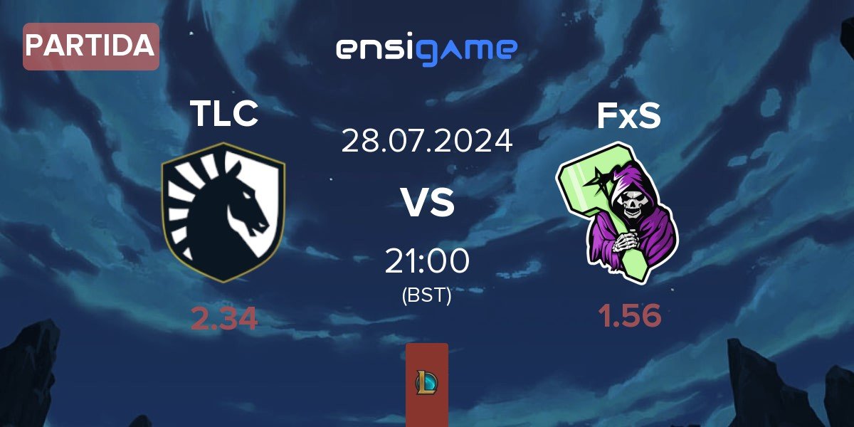 Partida Team Liquid Challengers TLC vs Fear x Starforge FxS | 27.07