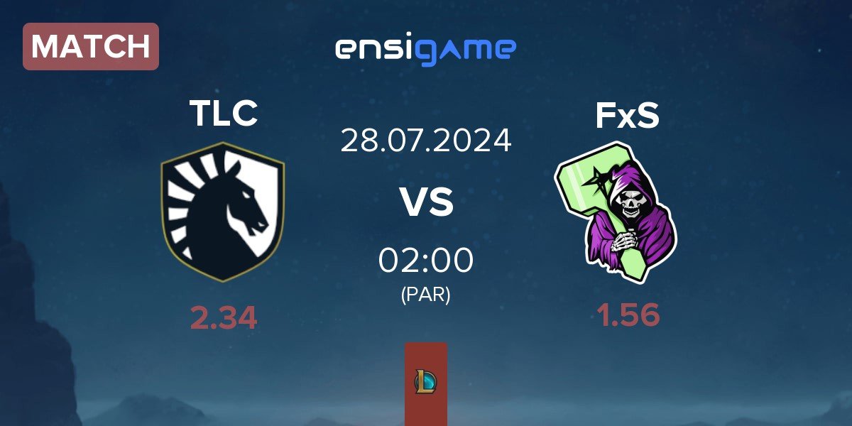 Match Team Liquid Challengers TLC vs Fear x Starforge FxS | 27.07