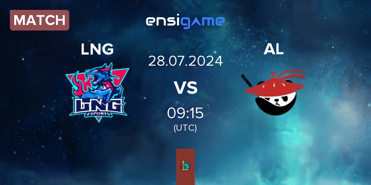 Match LNG Esports LNG vs Anyone's Legend AL | 28.07