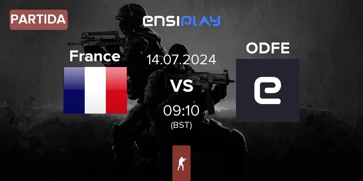 Partida Team France FE France vs OneDay fe OneDay | 14.07