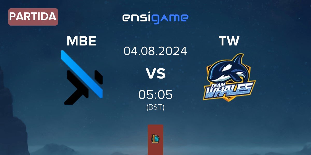 Partida MGN Box Esports MBE vs Team Whales TW | 04.08