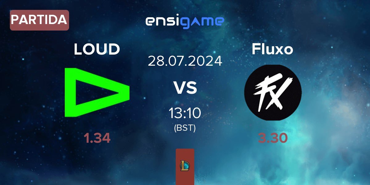 Partida LOUD vs Fluxo | 28.07