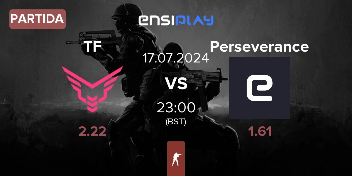 Partida Take Flyte TF vs Perseverance Gaming Perseverance | 17.07