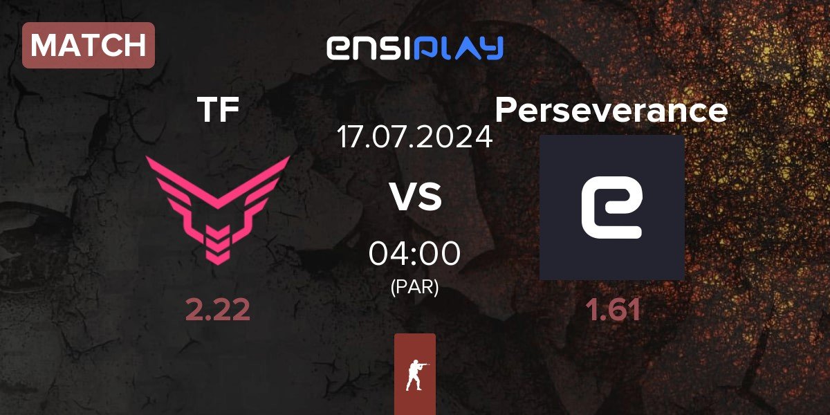 Match Take Flyte TF vs Perseverance Gaming Perseverance | 17.07