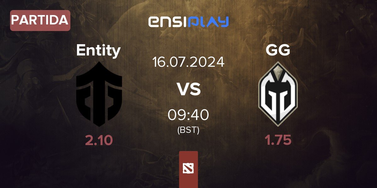 Partida Entity vs Gaimin Gladiators GG | 16.07