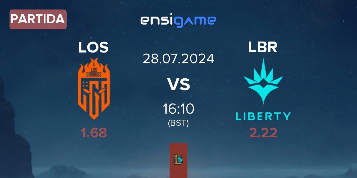 Partida Los Grandes LOS vs Liberty LBR | 28.07