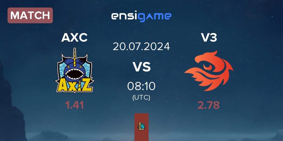 Match AXIZ CREST AXC vs V3 Esports V3 | 20.07