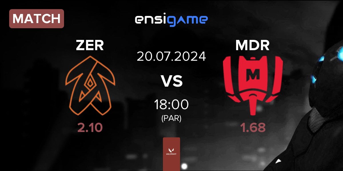 Match Zerance ZER vs Mandatory MDR | 20.07