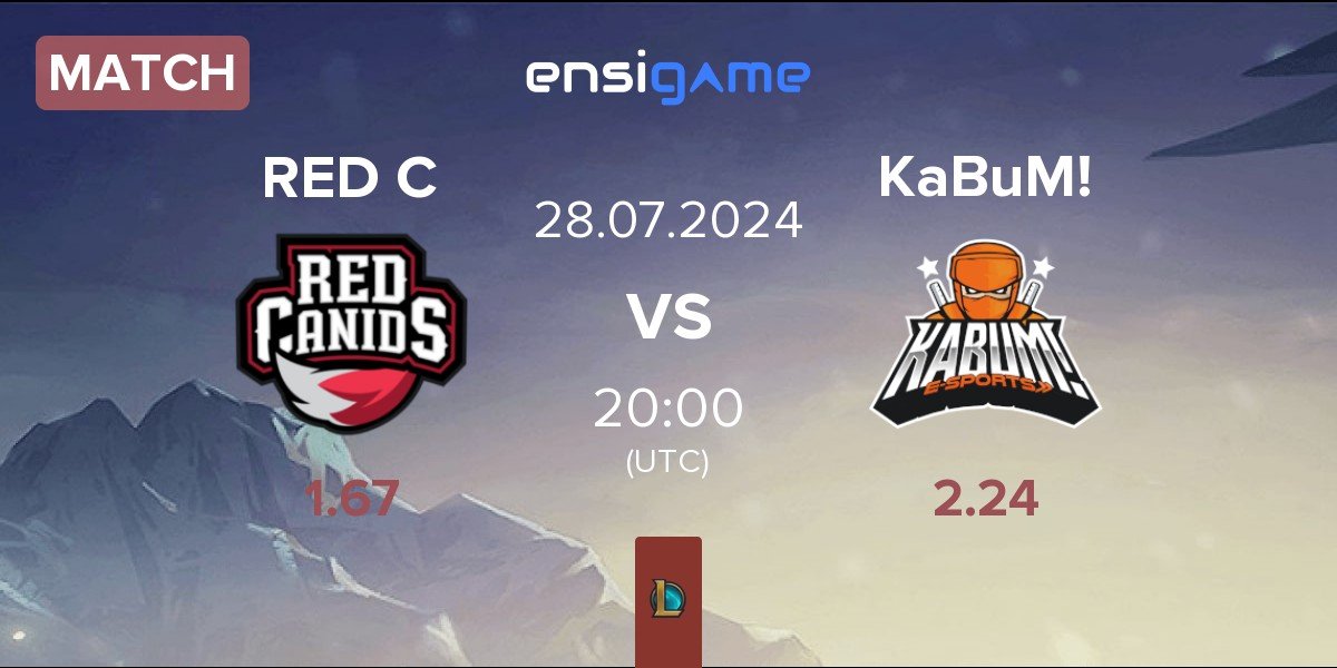 Match RED Canids RED C vs KaBuM! eSports KaBuM! | 28.07