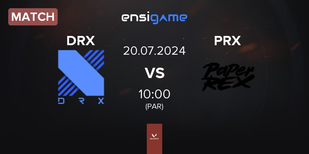 Match DRX vs Paper Rex PRX | 20.07