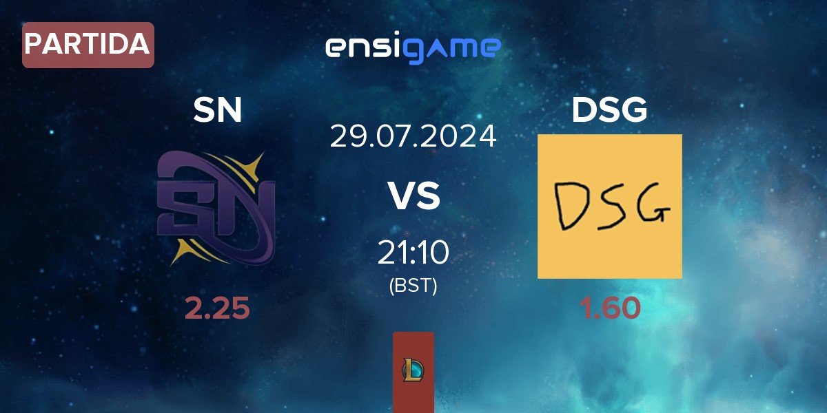 Partida Supernova SN vs Disguised DSG | 29.07