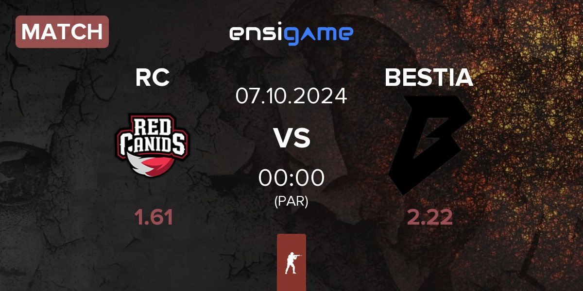 Match Red Canids RC vs BESTIA | 07.10