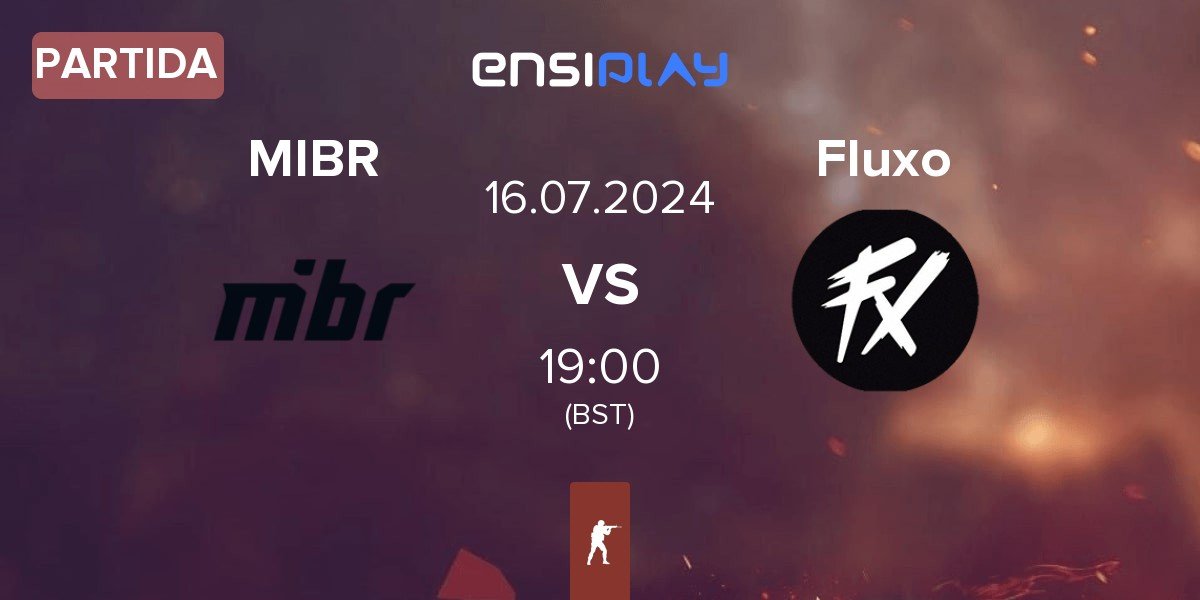 Partida Made in Brazil MIBR vs Fluxo | 04.10