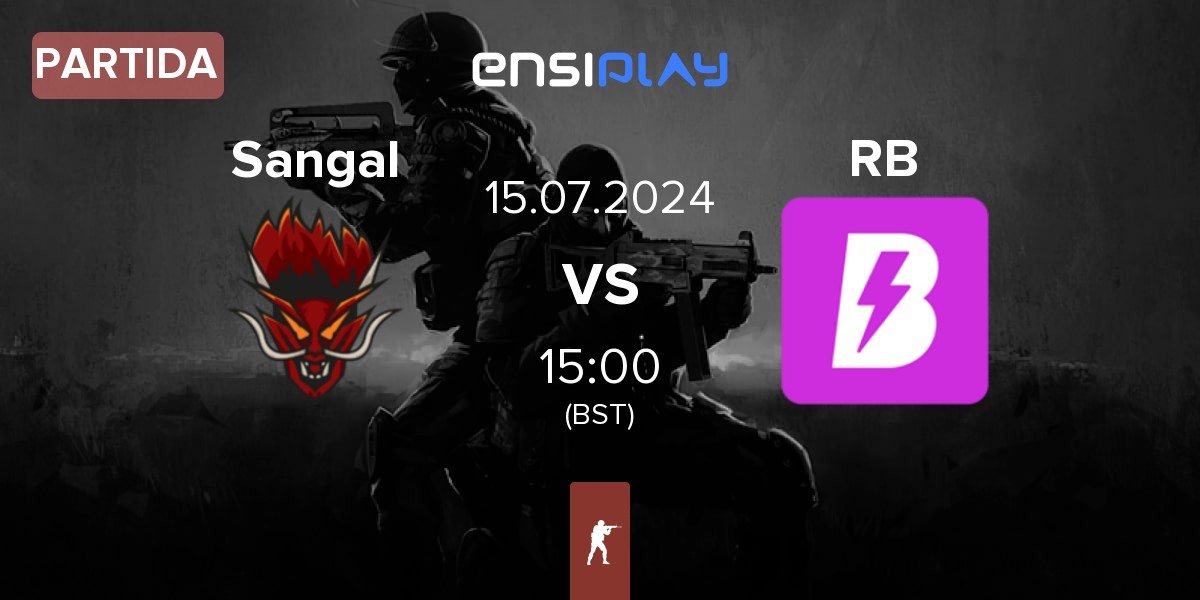 Partida Sangal Esports Sangal vs RUSH B RB | 15.07