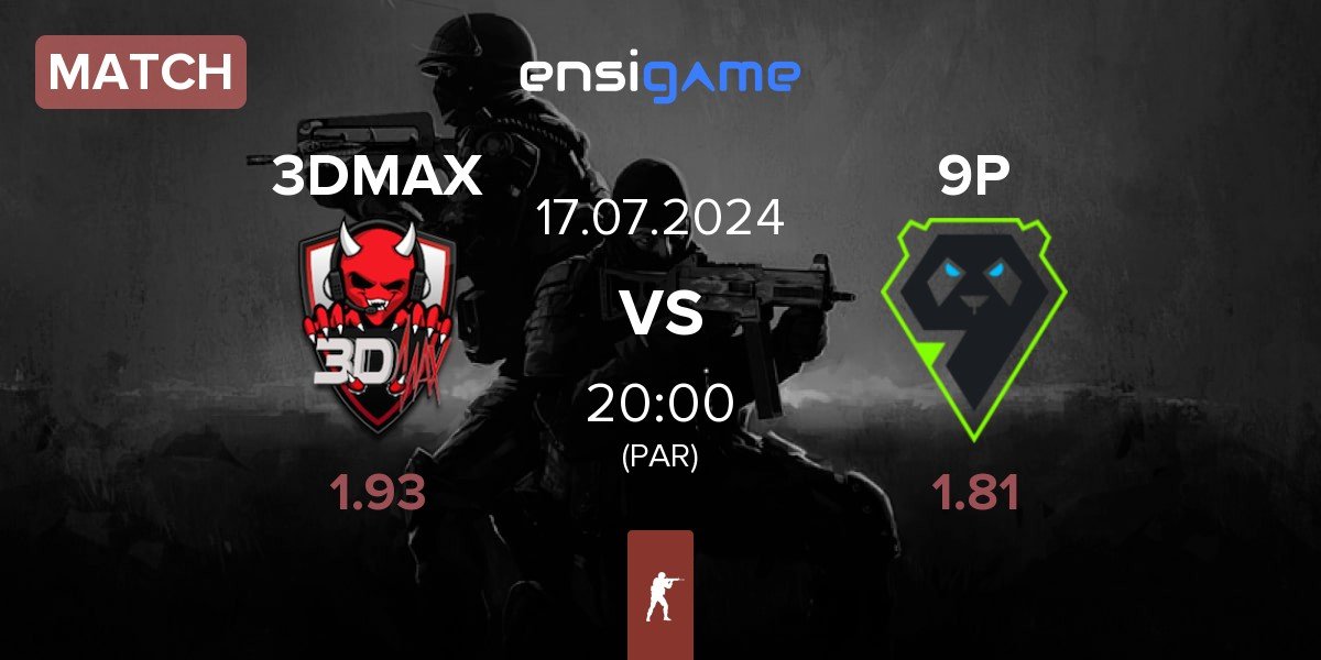 Match 3DMAX vs 9 Pandas 9P | 17.07