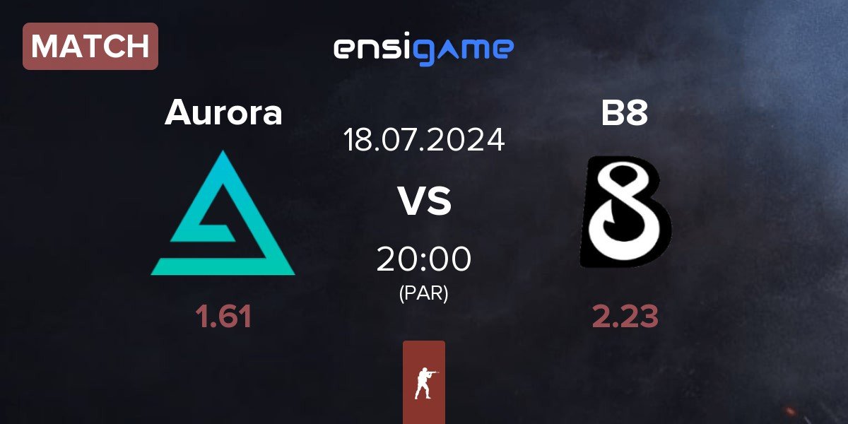 Match Aurora Gaming Aurora vs B8 | 18.07