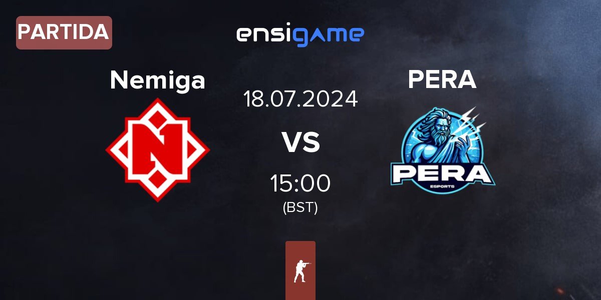 Partida Nemiga Gaming Nemiga vs Pera Esports PERA | 18.07