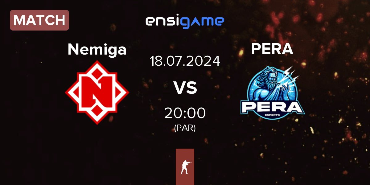 Match Nemiga Gaming Nemiga vs Pera Esports PERA | 18.07