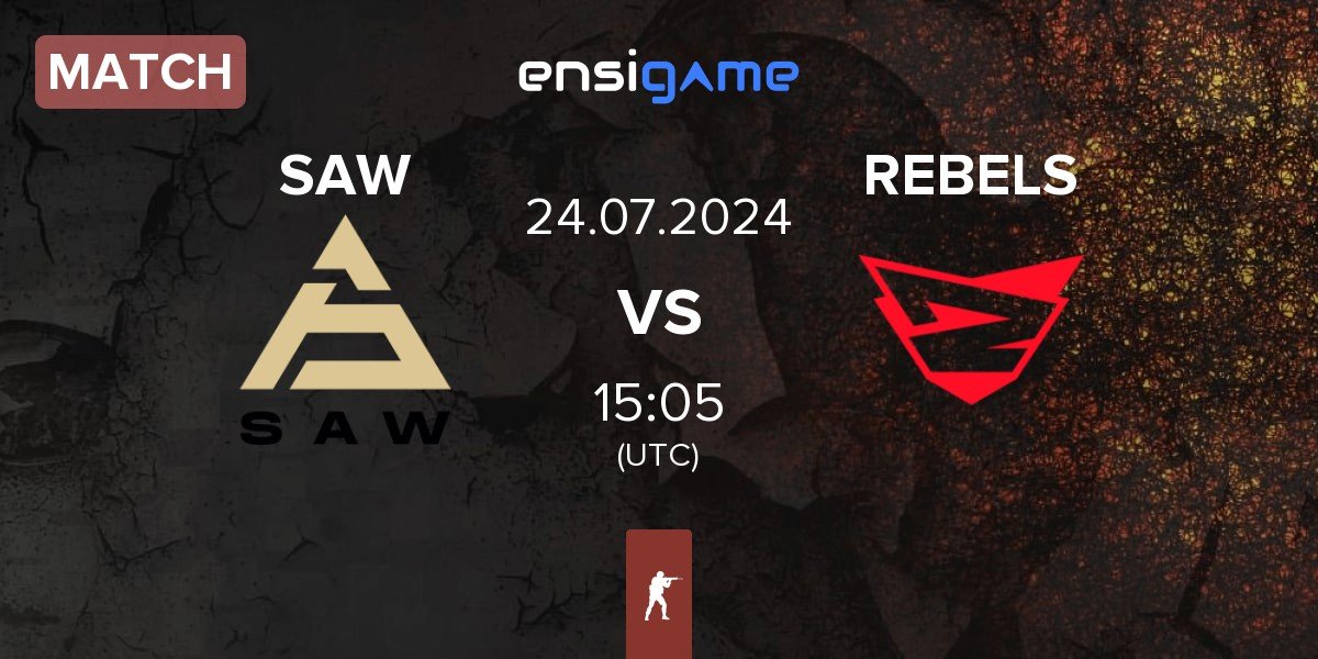 Match SAW vs Rebels Gaming REBELS | 24.07