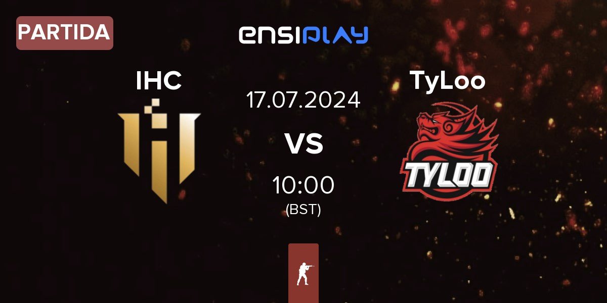 Partida IHC Esports IHC vs TyLoo | 17.07