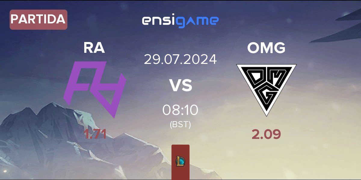 Partida Rare Atom RA vs Oh My God OMG | 29.07