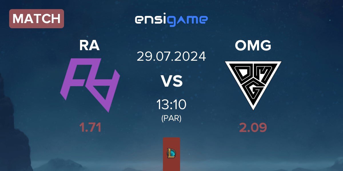 Match Rare Atom RA vs Oh My God OMG | 29.07