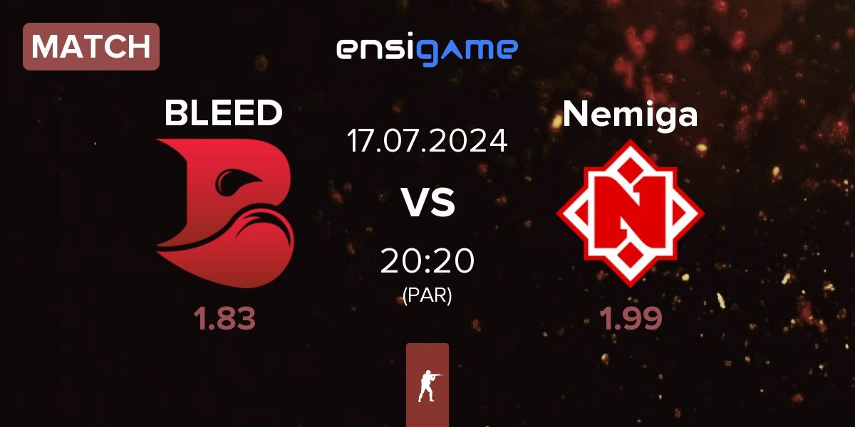 Match BLEED Esports BLEED vs Nemiga Gaming Nemiga | 17.07