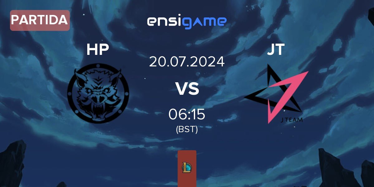 Partida HELL PIGS HP vs J Team JT | 20.07