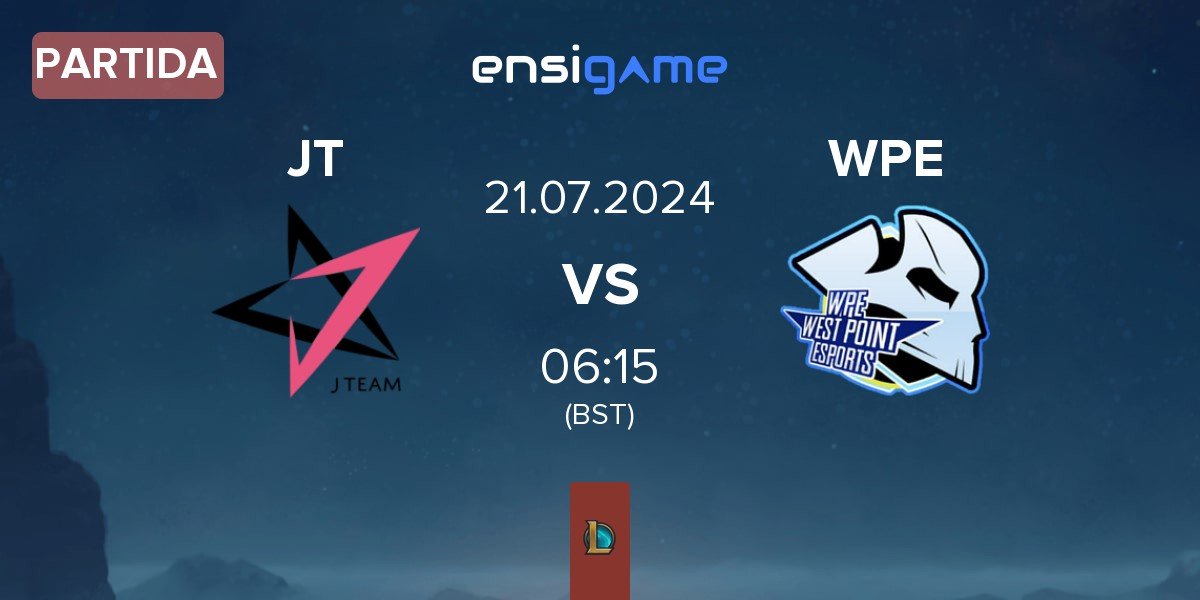 Partida J Team JT vs West Point Esports WPE | 21.07