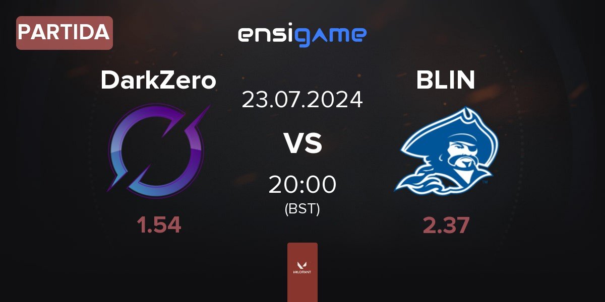 Partida DarkZero Esports DarkZero vs Blinn Esports BLIN | 23.07